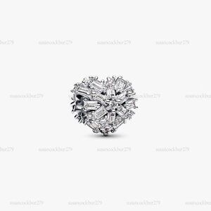 Pandora Sparkling Heart Charm